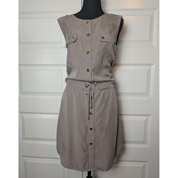 North Face Size M Shorts Utility Water Mesh Lined Green Nylon Outdoor Hybrid - Picture 2 of 12